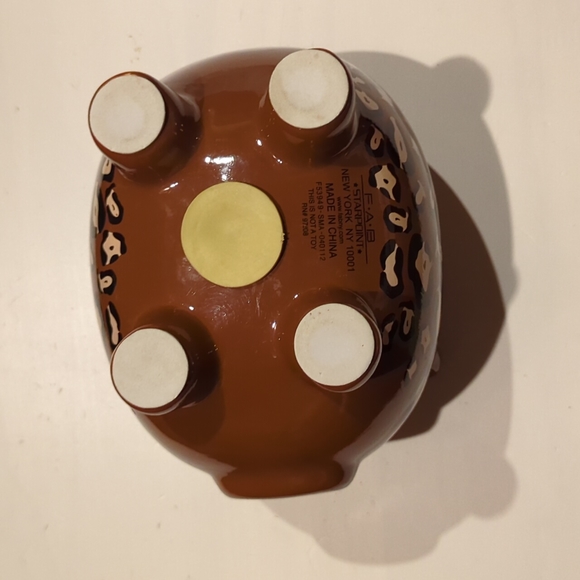 FAB Piggy Brown Bank Infant Toddler Kids - Picture 2 of 3